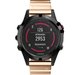 Curea ceas Smartwatch Garmin Fenix 7X / 6X / 5X Plus / 5X / 3 HR / 3, 26 mm Otel inoxidabil iUni Ros